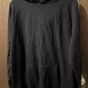 Black Hoodie with Front Pocket